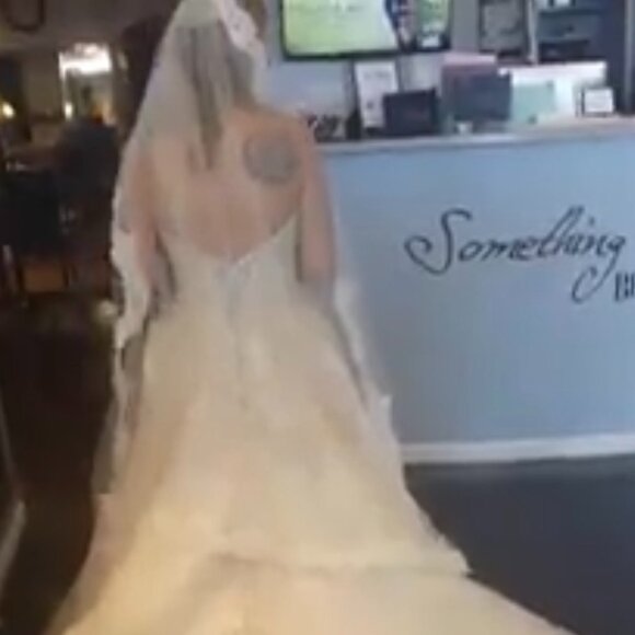 A-Line Wedding Dress - Picture 10 of 11